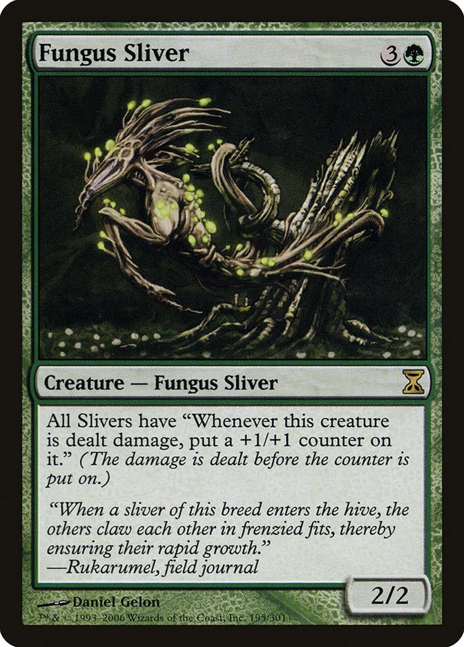 Fungus Sliver - Time Spiral - Magic: The Gathering