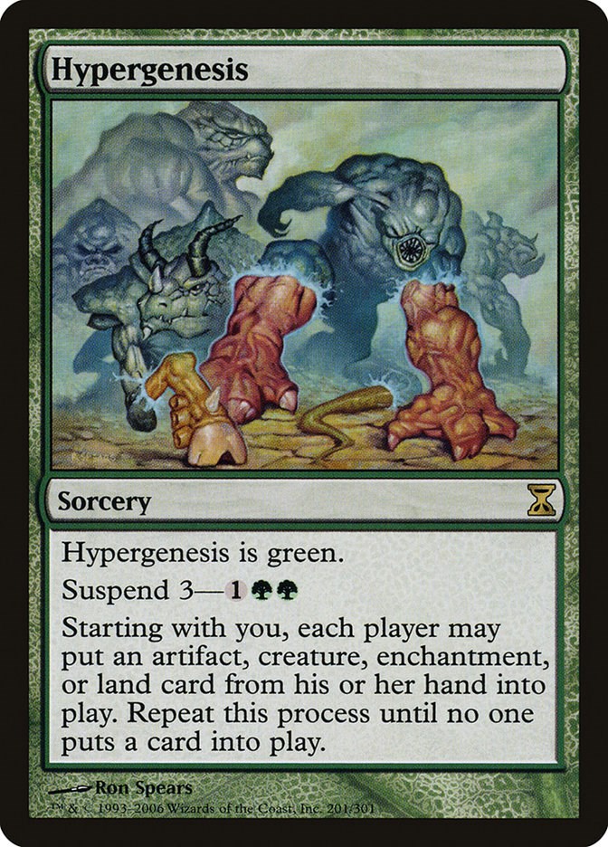 Magic: The Gathering - Hypergenesis (Ipergenesi) - Time Spiral (TSP) - Carta Singola Rara - 4