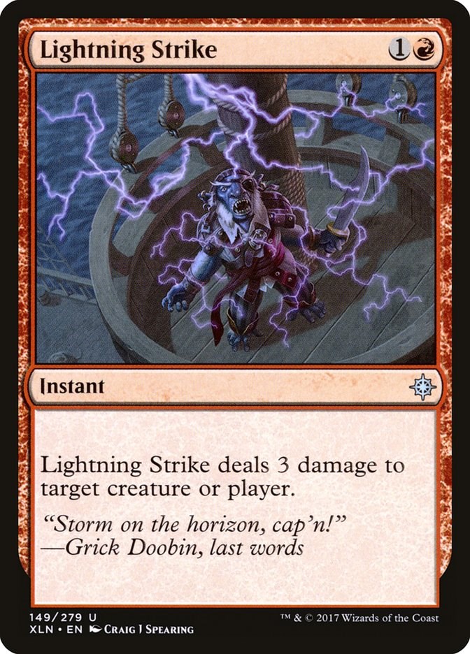 Lightning Strike - Ixalan - Magic: The Gathering
