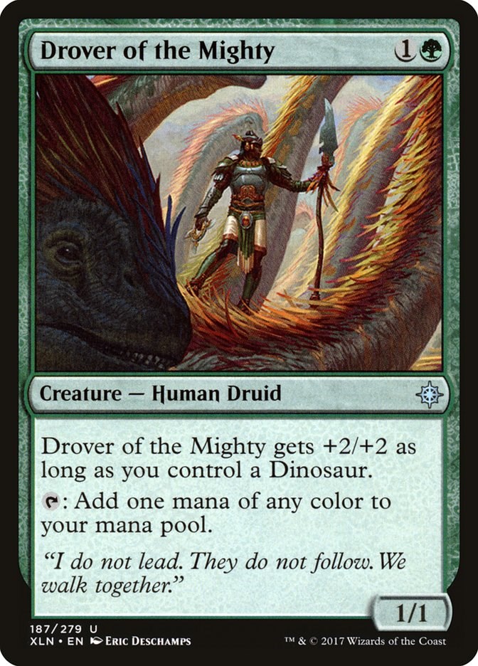 Drover of the Mighty - Ixalan - Magic: The Gathering