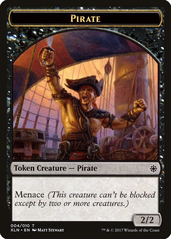 Pirate Token (004) - Ixalan - Magic: The Gathering