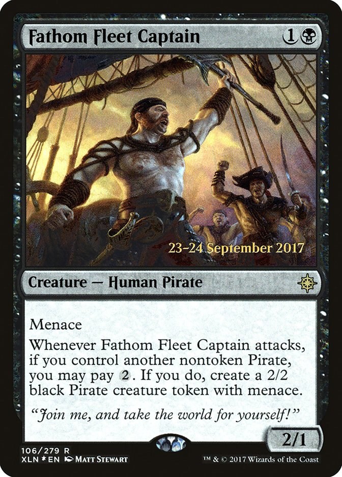 Fathom Fleet Captain - Prerelease Cards - Magic: The Gathering