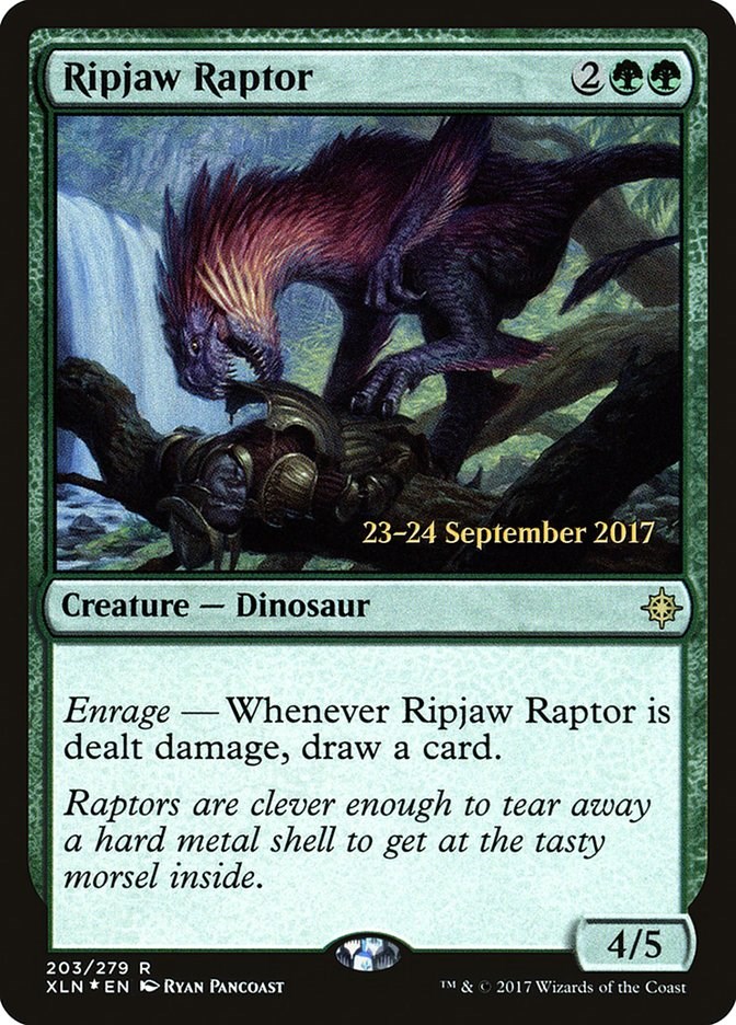 Ripjaw Raptor - Prerelease Cards - Magic: The Gathering