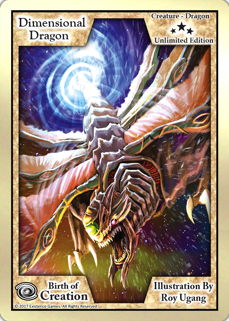 Dimensional Dragon (Unlimited Edition) - Birth of Creation - Exodus TCG