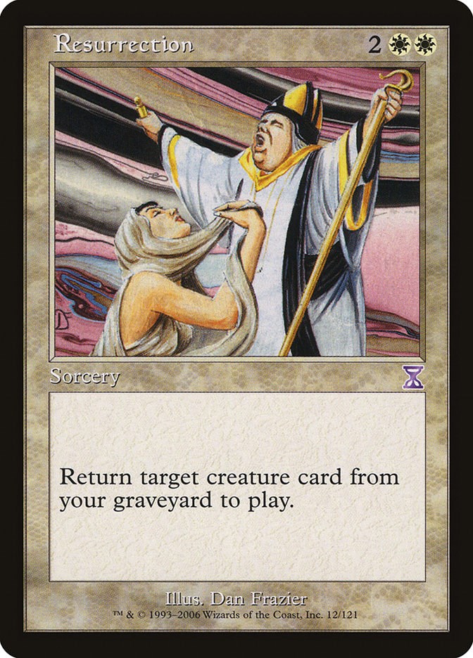 Resurrection - Timeshifted - Magic: The Gathering