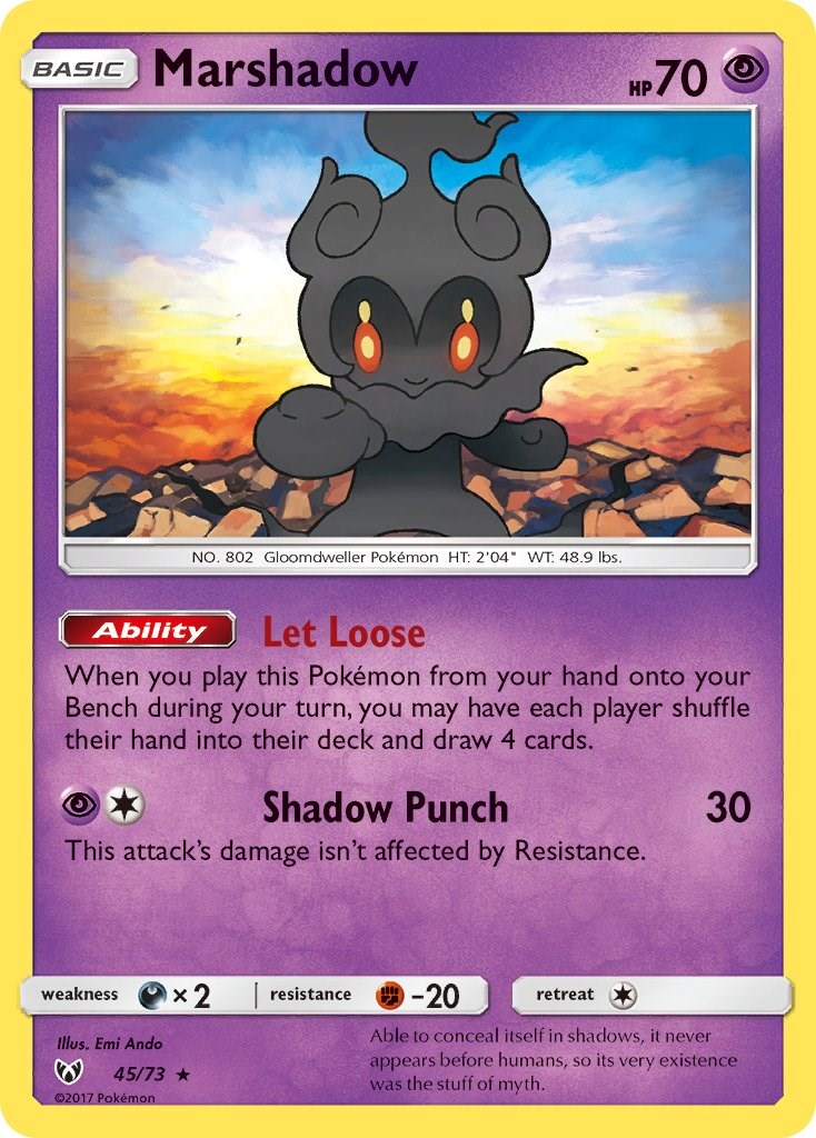 Marshadow card artwork