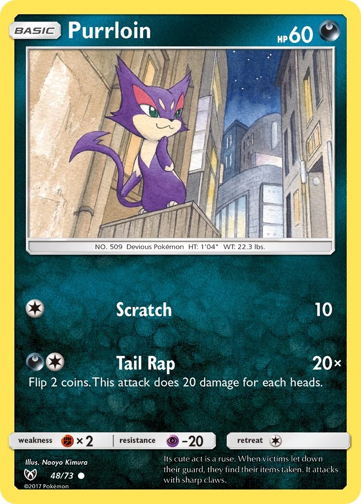 Purrloin card artwork