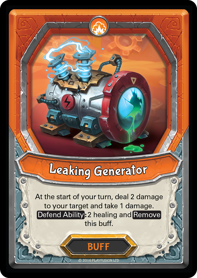 Leaking Generator (Unclaimed) Awakening Lightseekers TCG
