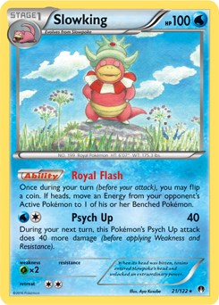 Slowking card artwork
