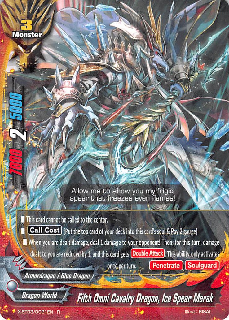 Fifth Omni Cavalry Dragon, Ice Spear Merak - Overturn! Thunder Empire ...