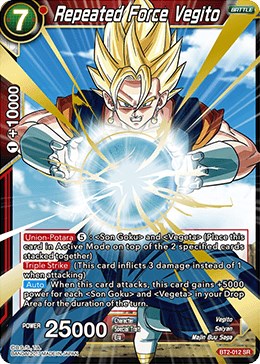 Double Shot Super Saiyan 2 Vegeta - Judge Promotion Cards - Dragon Ball  Super CCG