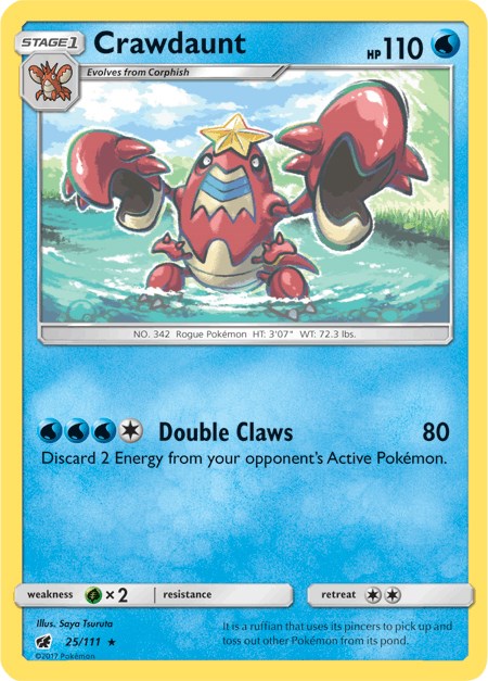 Crawdaunt card artwork