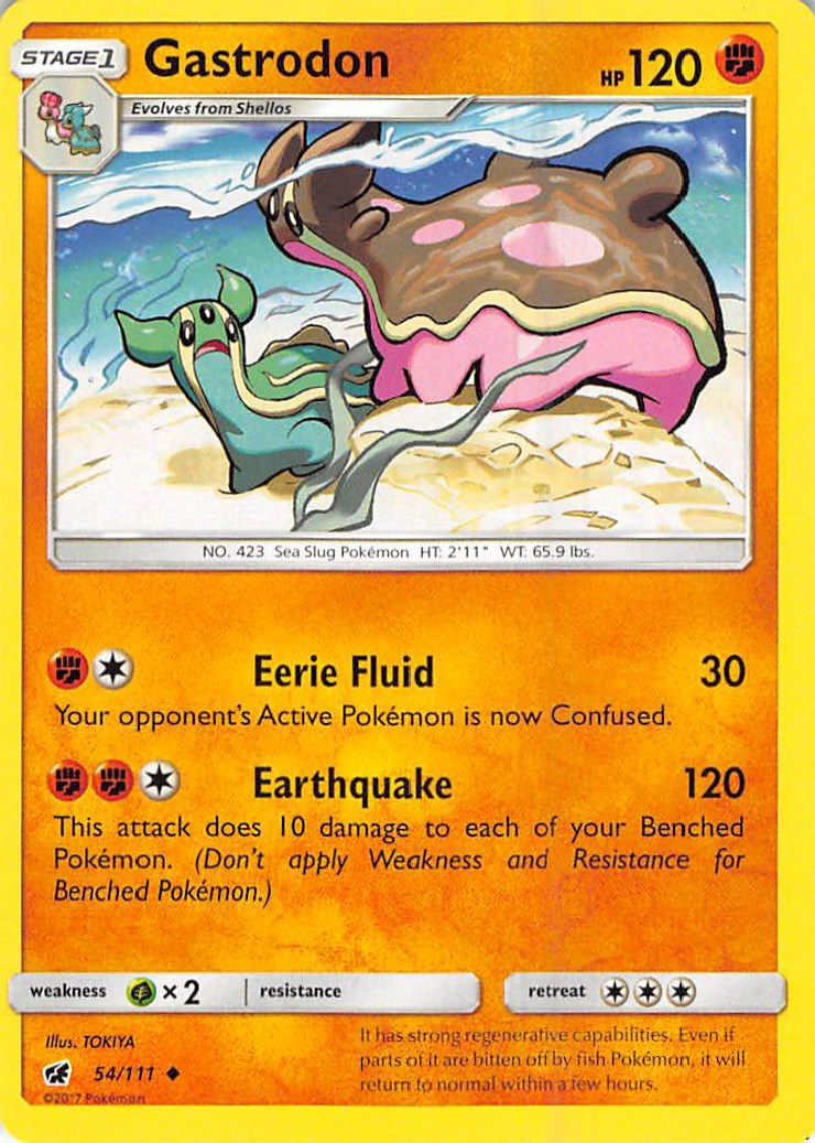 Gastrodon card artwork