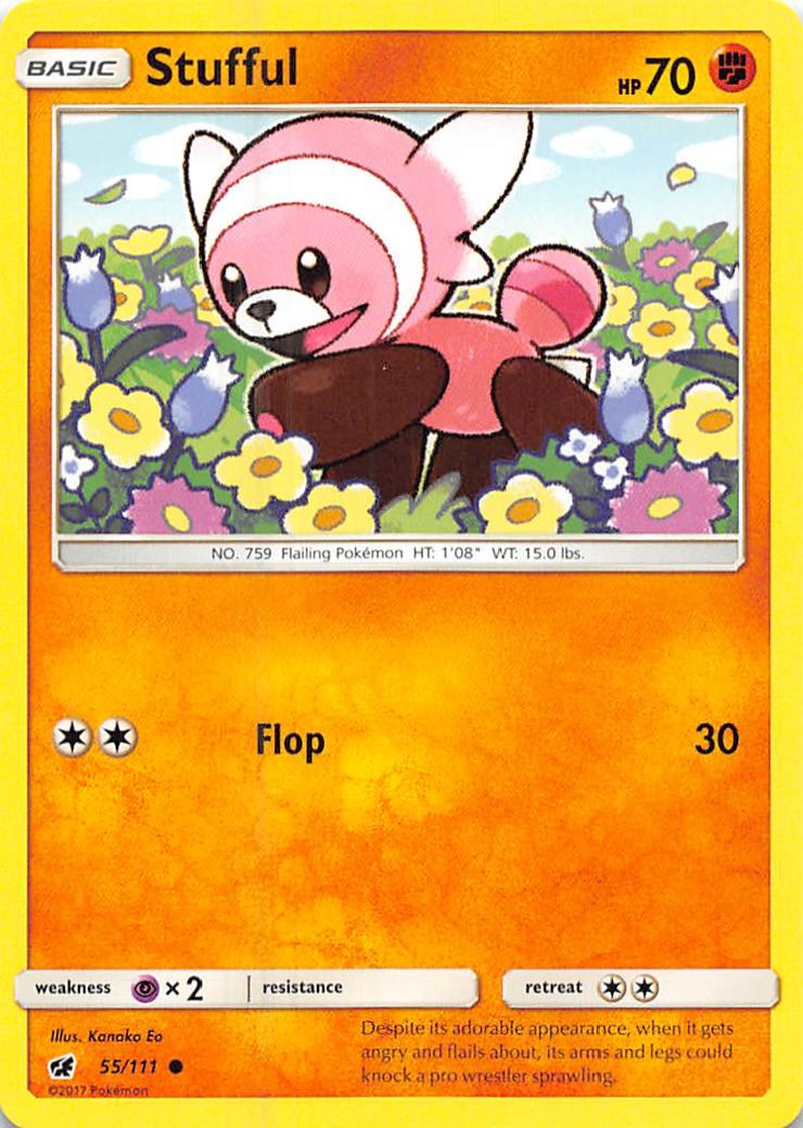 Stufful card artwork