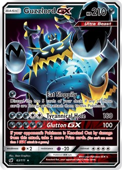 TCG Ultra Dimensional Beast - #53 Guzzlord GX