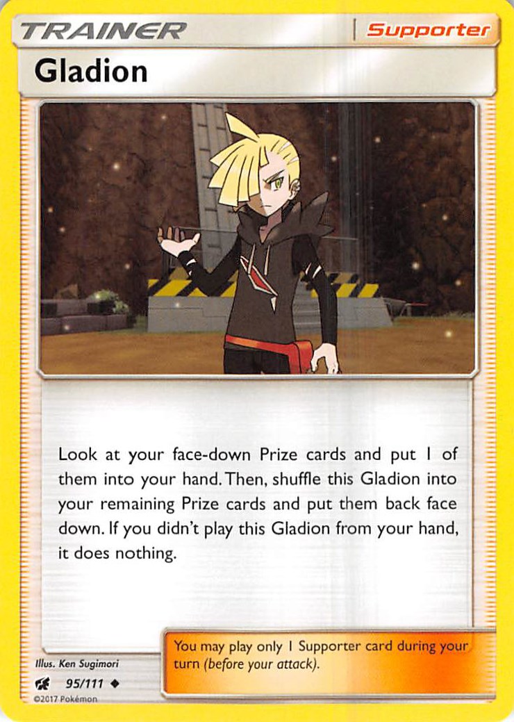 Gladion card artwork