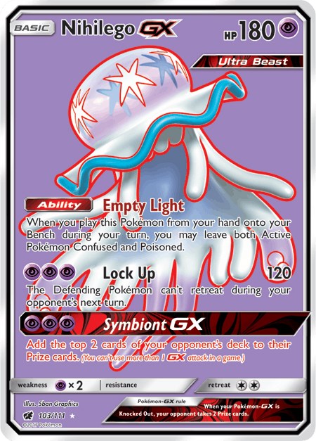 TCG Ultra Dimensional Beast - #22 Nihilego GX