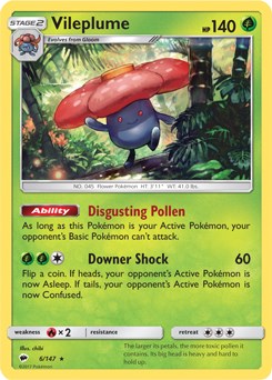 Vileplume card artwork