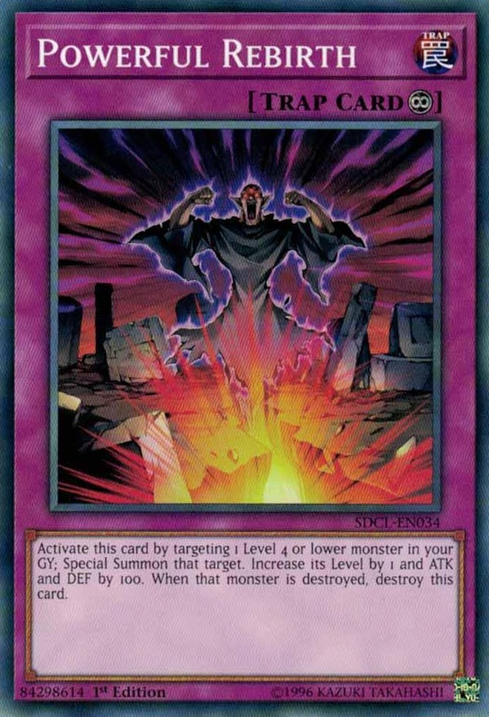 Powerful Rebirth Structure Deck Cyberse Link YuGiOh