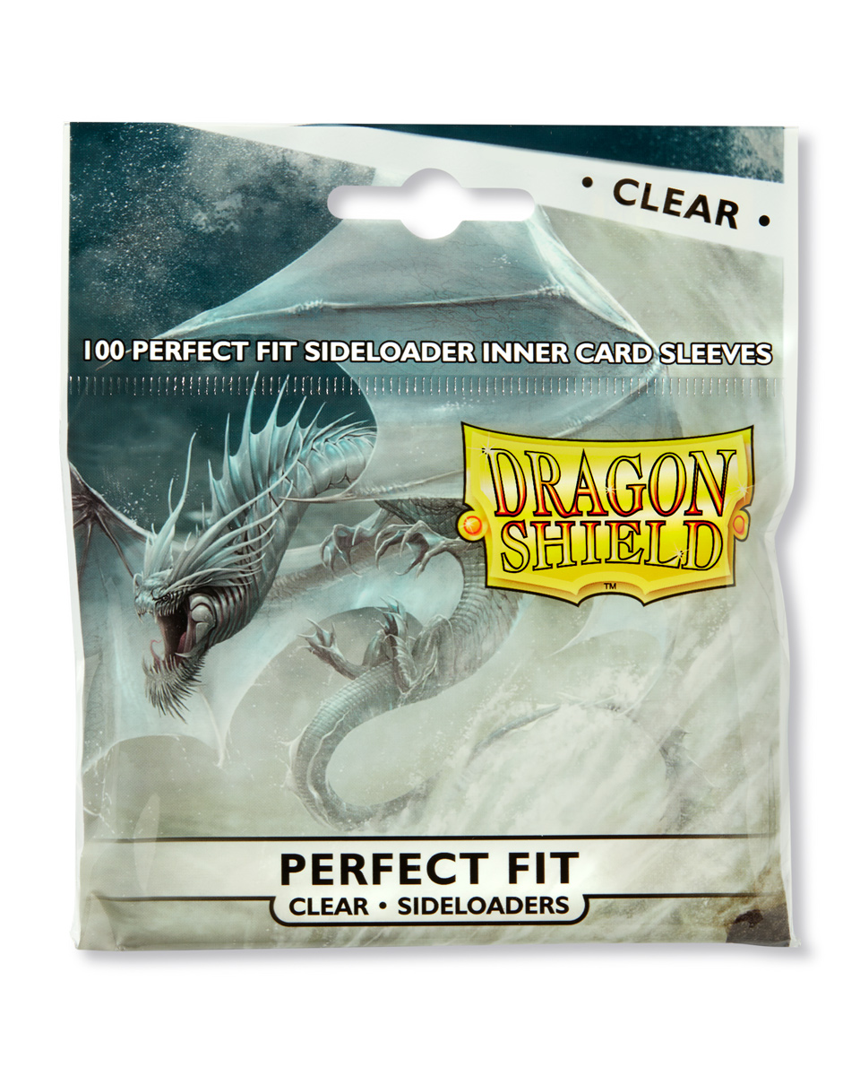 Dragon Shield Perfect Fit Sideloaders Clear (100Pack) Dragon