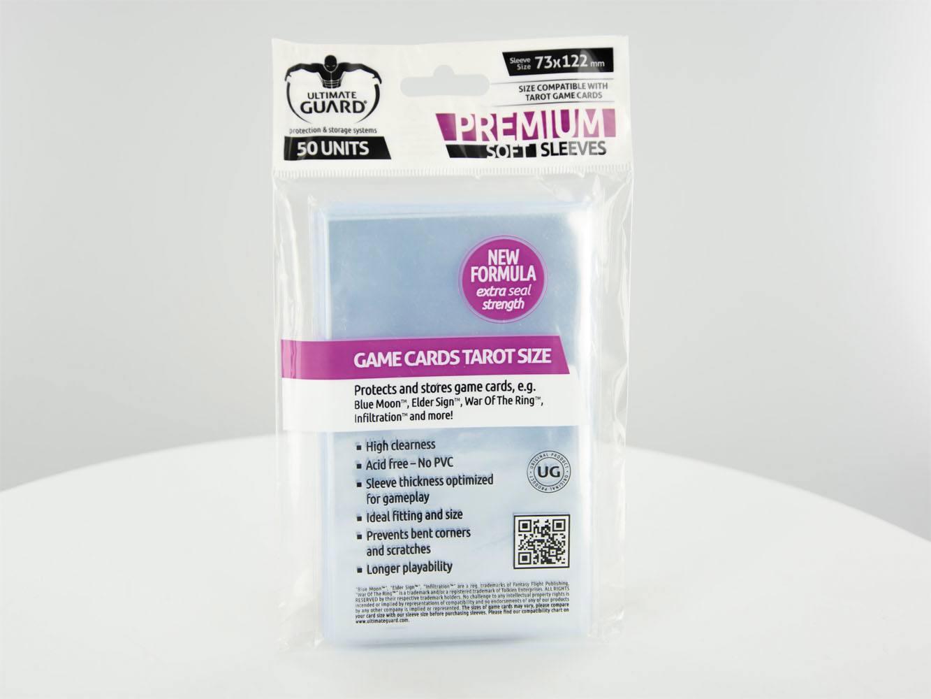 Gloss Sleeve Premium Soft Sleeves for Tarot Cards (50Pack