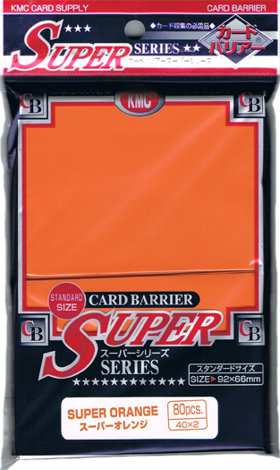 KMC Card Barrier - Super Series - Super Orange (80-Pack) - KMC Card ...