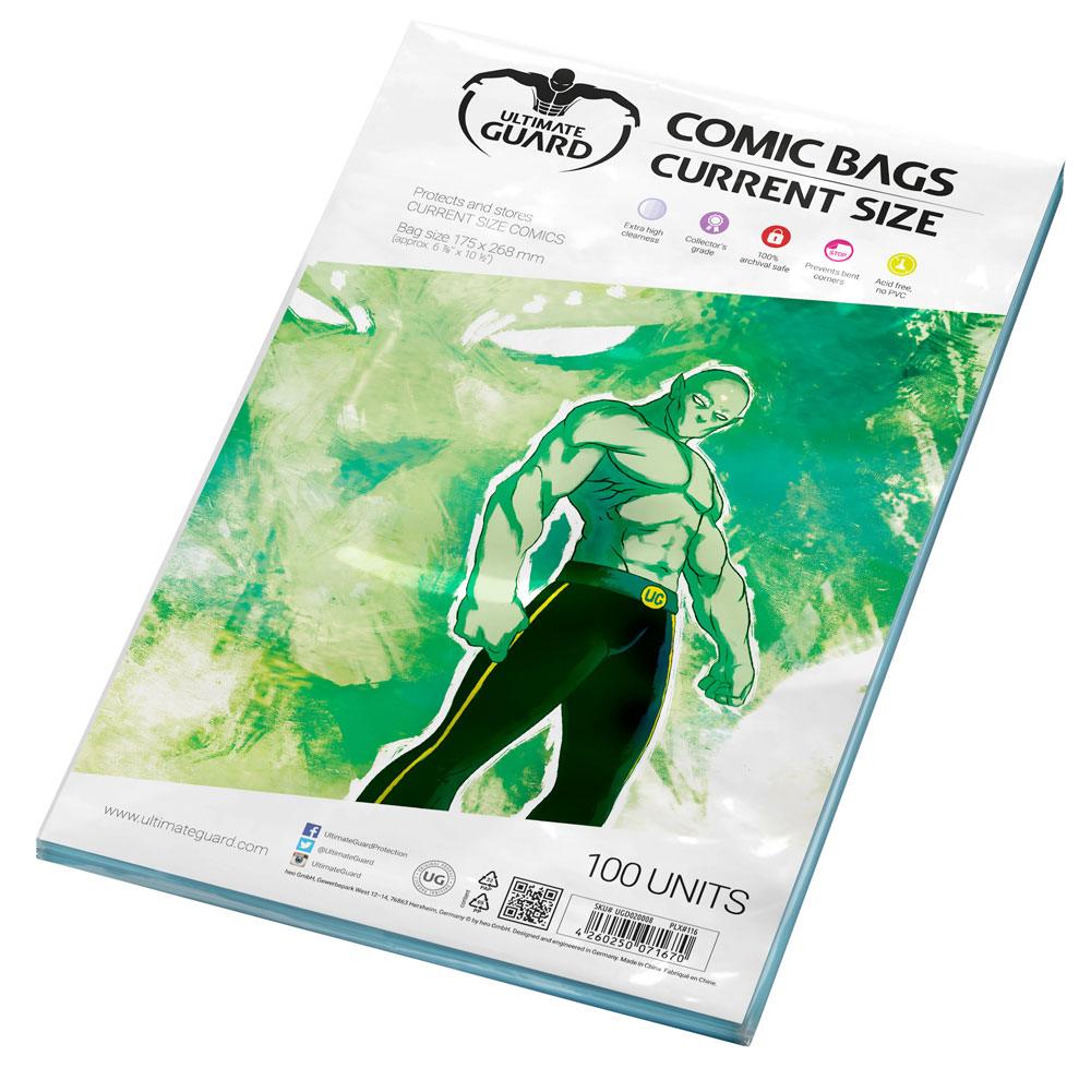 comic-bags-current-100-pack-ultimate-guard-comic-book-bags