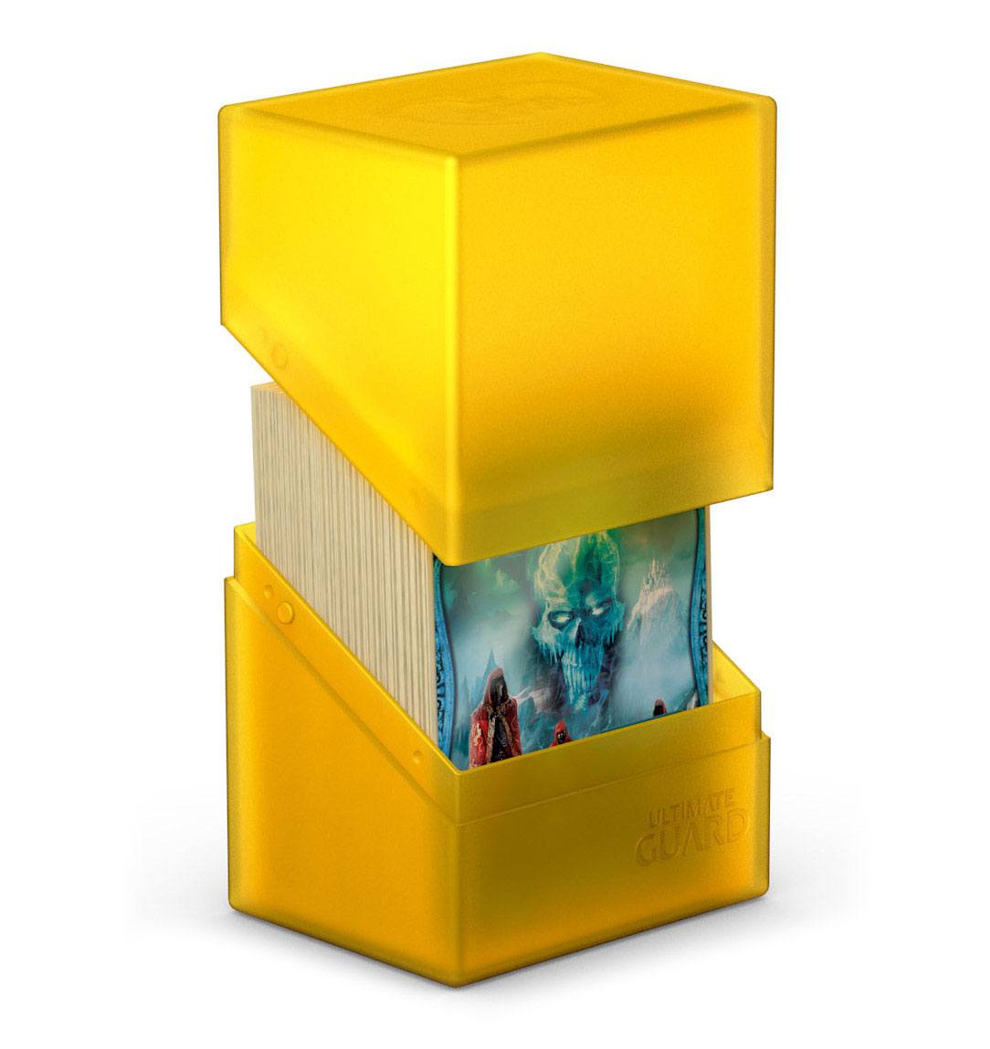Boulder Deck Case Amber (Holds 80+) Ultimate Guard Deck Boxes