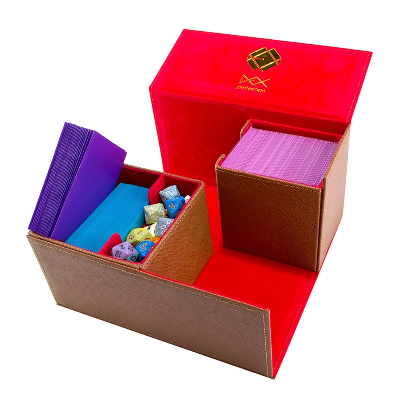 Creation Line Brown Large Deckbox Dex Protection Deck Boxes Deck