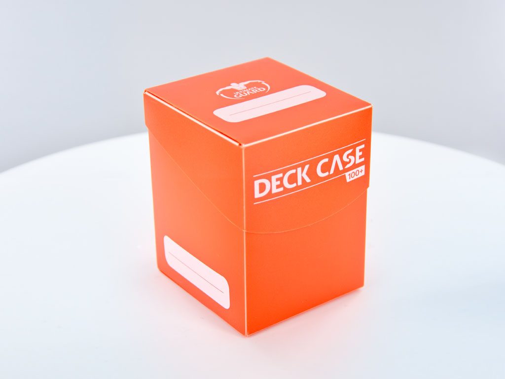 Deck Case Orange (Holds 100+) Ultimate Guard Deck Boxes Deck Boxes