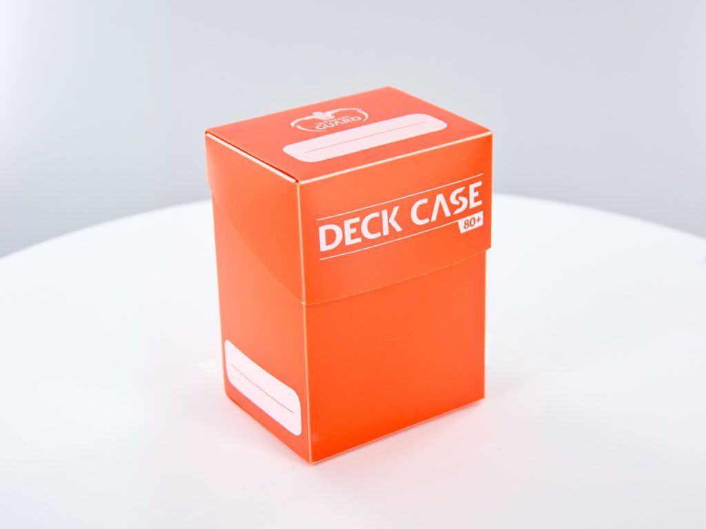 Deck Case Orange (Holds 80+) Ultimate Guard Deck Boxes Deck Boxes