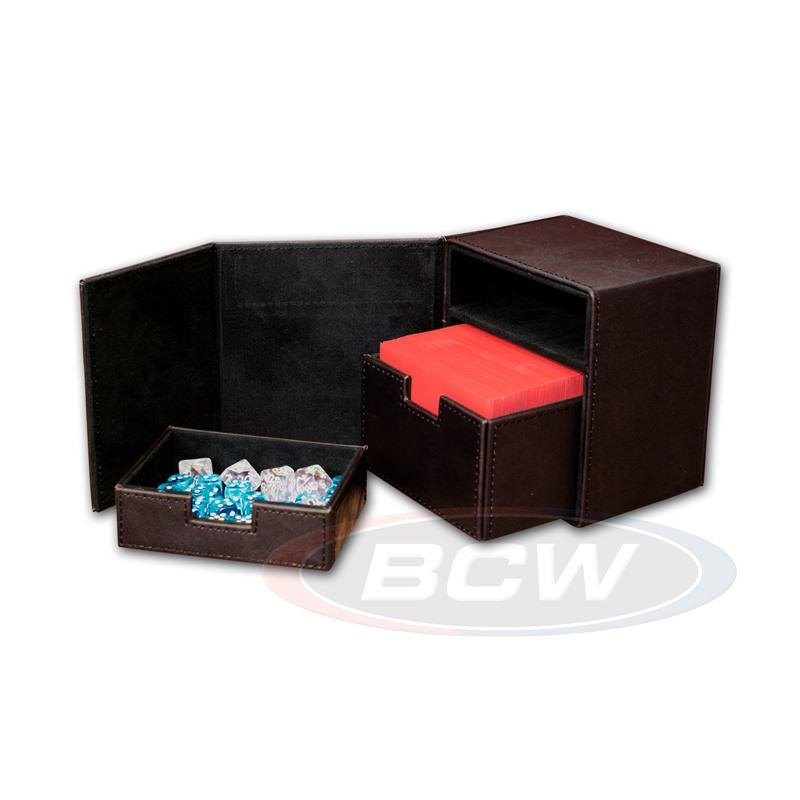 Deck Commander Light Brown BCW Deck Boxes Deck Boxes