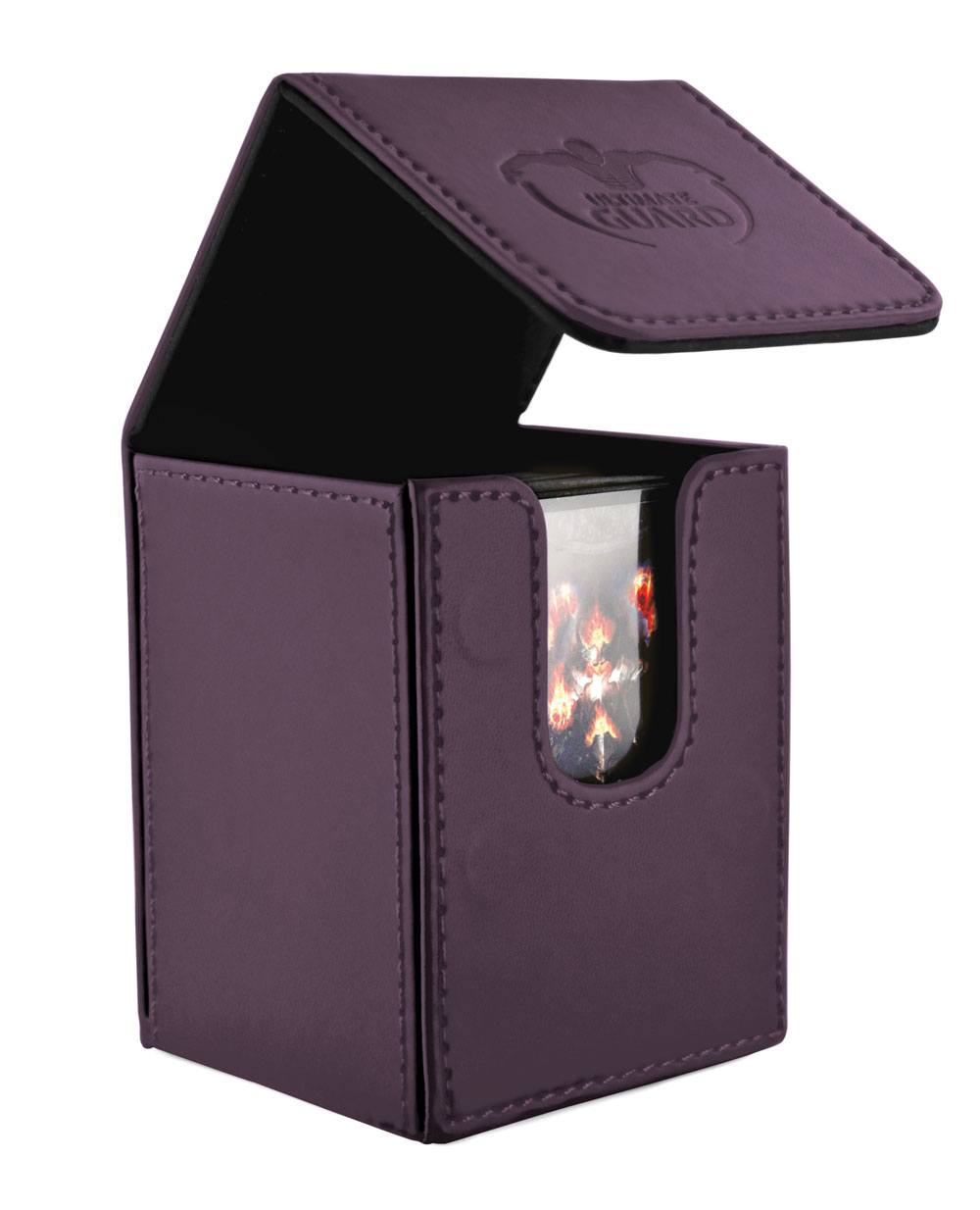 Flip Deck Case Purple (Holds 100+) Ultimate Guard Deck Boxes Deck