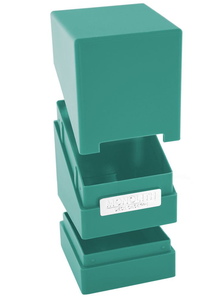 Monolith Deck Case Petrol (Holds 100+) Ultimate Guard Deck Boxes Deck Boxes