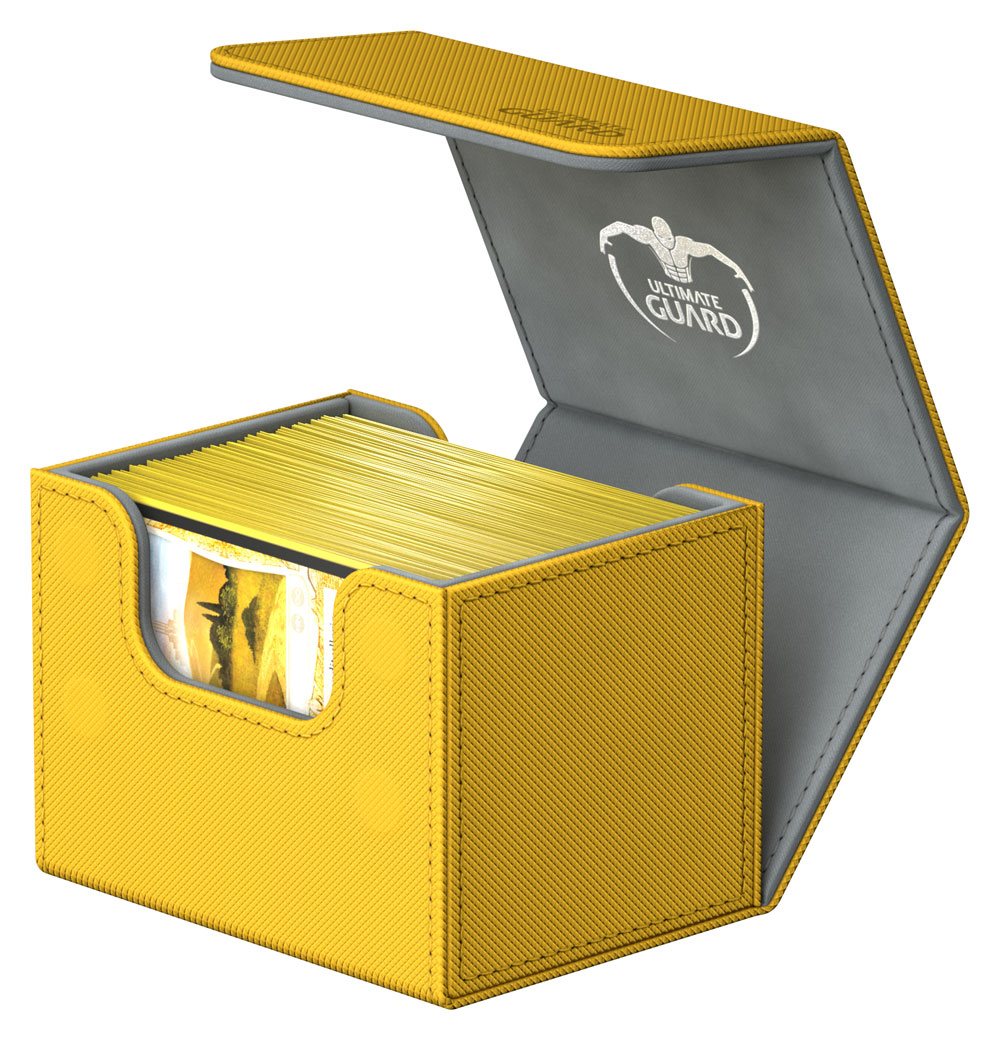 SideWinder XenoSkin Deck Case Amber (Holds 100+) Ultimate Guard