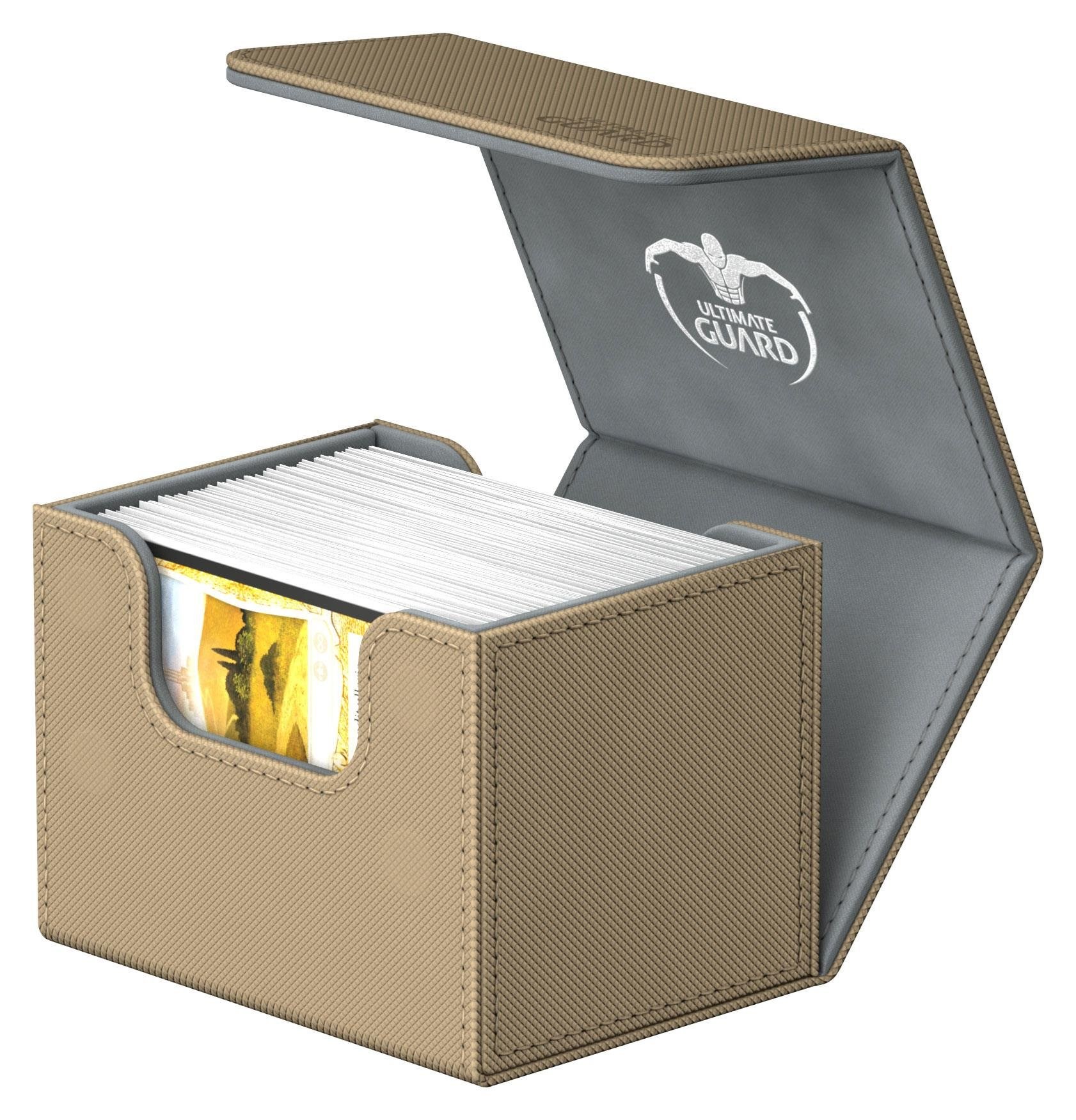 SideWinder XenoSkin Deck Case Sand (Holds 100+) Ultimate Guard Deck