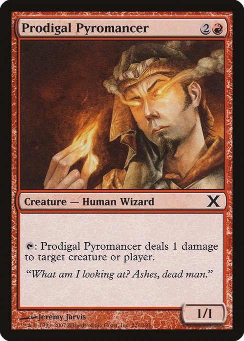 Prodigal Pyromancer - 10th Edition - Magic: The Gathering