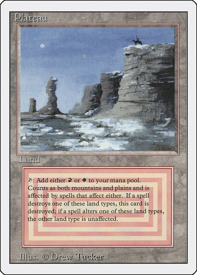 マジックMTG 3ED Plateau 英語 1枚 その１ - praksislaering.dk