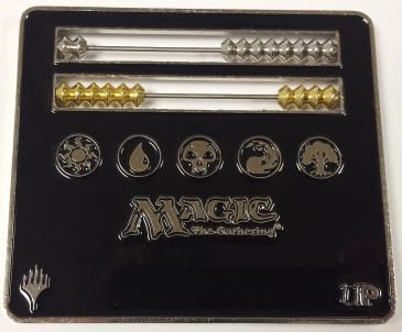 Ultra Pro Magic MTG Official Card-Size WHITE Abacus Life Counter BRAND NEW! 