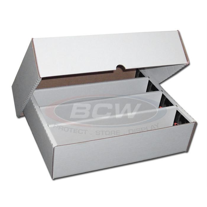 BCW Card Storage Box (3200ct.) - BCW Card Storage Boxes - Collectible ...