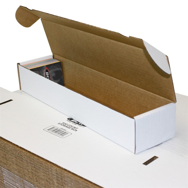 930 Count Storage Box - BCW Card Storage Boxes - Collectible Storage