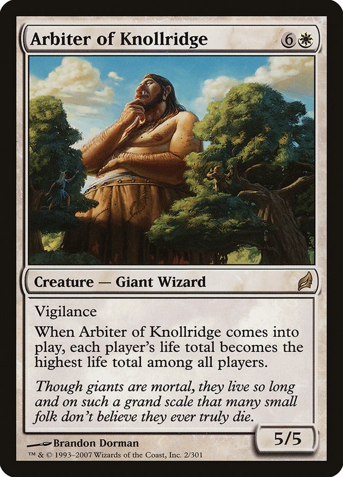 Arbiter of Knollridge - Lorwyn - Magic: The Gathering