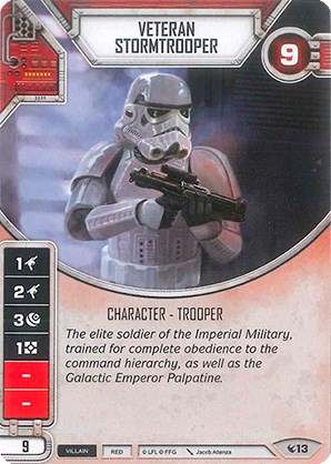 Veteran Stormtrooper (Card Only) - Legacies - Star Wars: Destiny