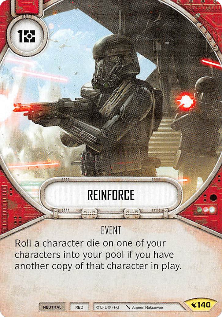 Reinforce - Legacies - Star Wars: Destiny