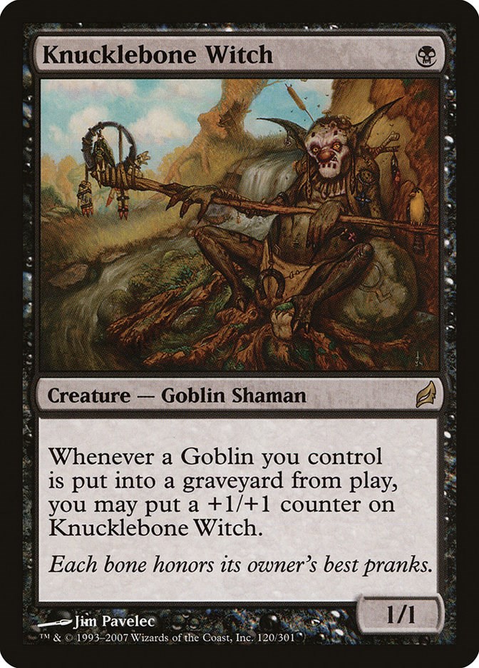 Magic: The Gathering - Carta Knucklebone Witch (Strega Degli Astragali) - Lorwyn (LRW) - Rara - 5