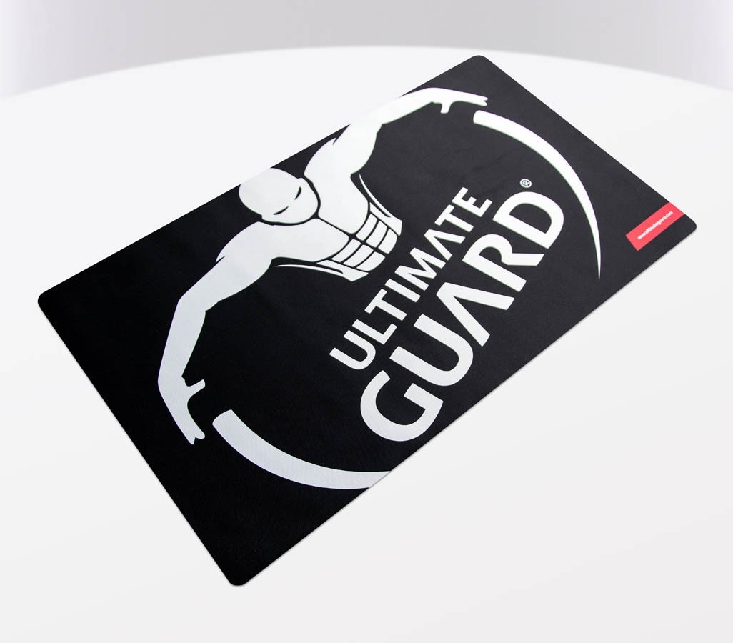 Playmat Monochrome Ultimate Guard Logo Black Ultimate Guard