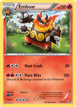 Emboar card artwork