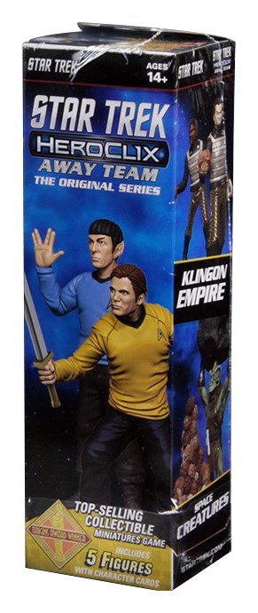 Star Trek HeroClix – Set De Démarrage Away Team Original Series – 6 Figurines, Carte, Dés