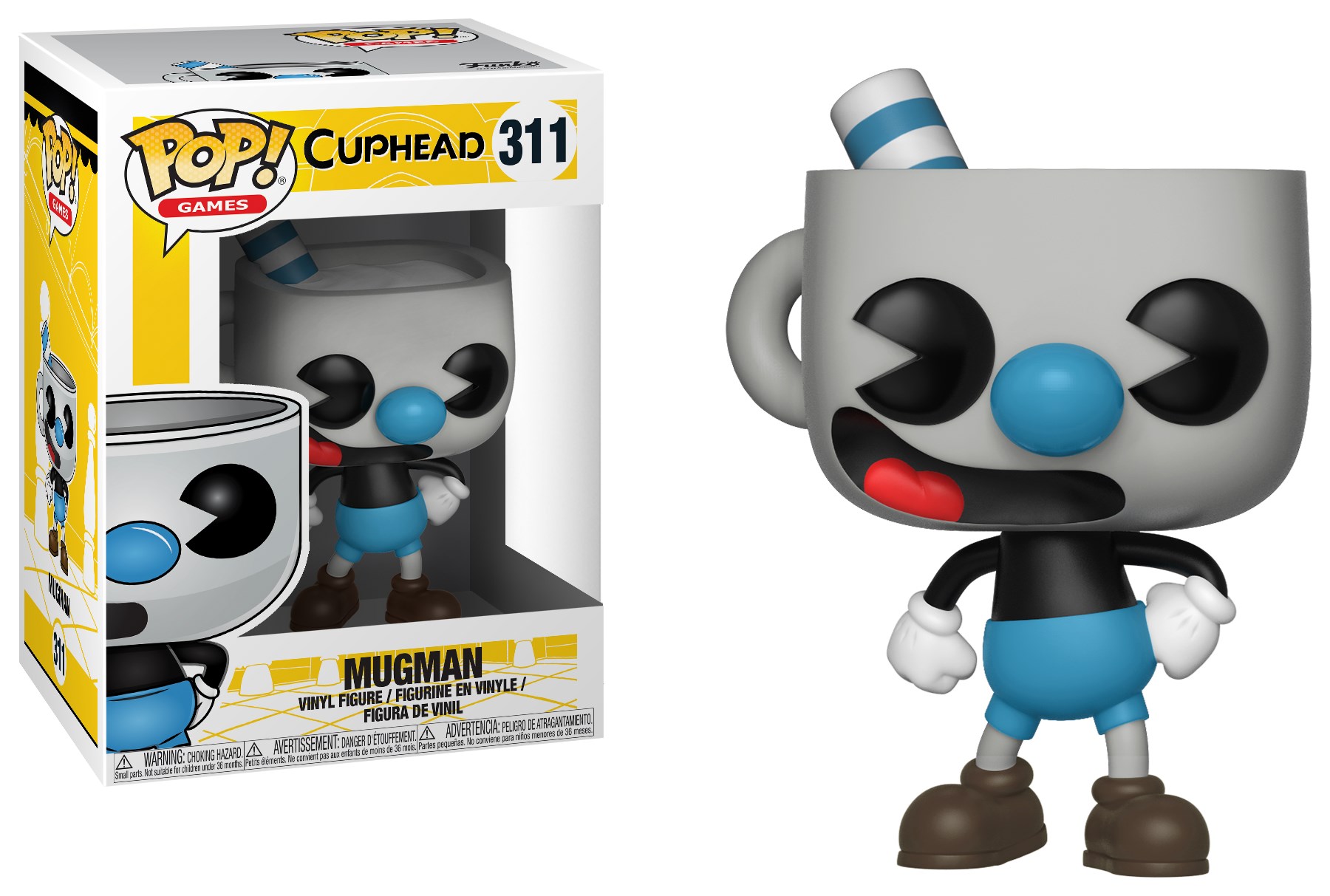 Cuphead: Mugman - Pop! Vinyl - Funko