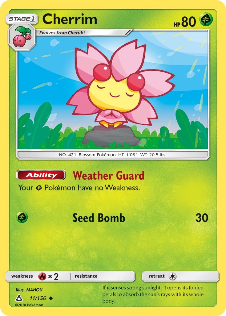 Cherrim card artwork